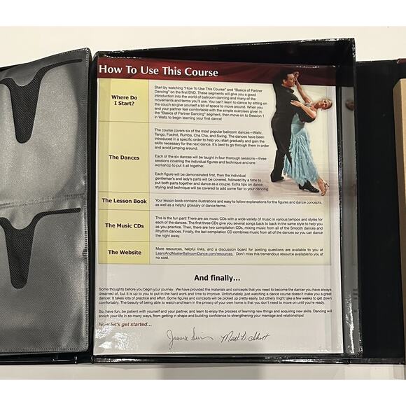 Learn & Master Ballroom Dancing by Jaimee Simon (English) - 13 DVD’s & 6 CD’s - Picture 10 of 10